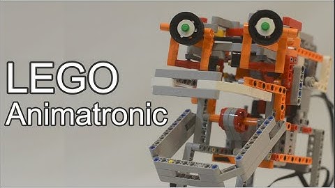 I attempted to make a LEGO Animatronic Head