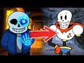 от санса до папируса - bonetale sans vs frisk v.3.3.3