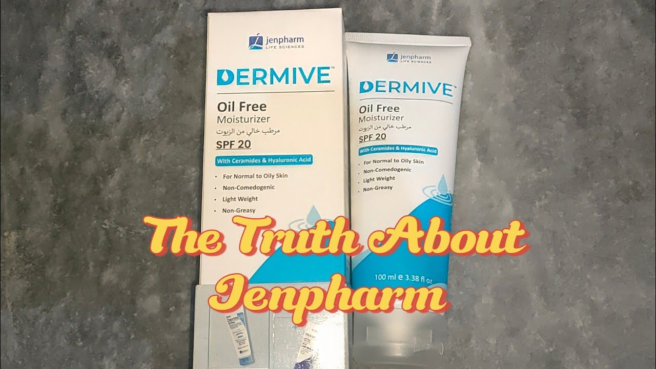 Jenpharm Review || Jenpharm Dermive Mosturizer 