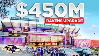 Inside the Baltimore Ravens’ $450M M&T Bank Stadium Renovation 2026!