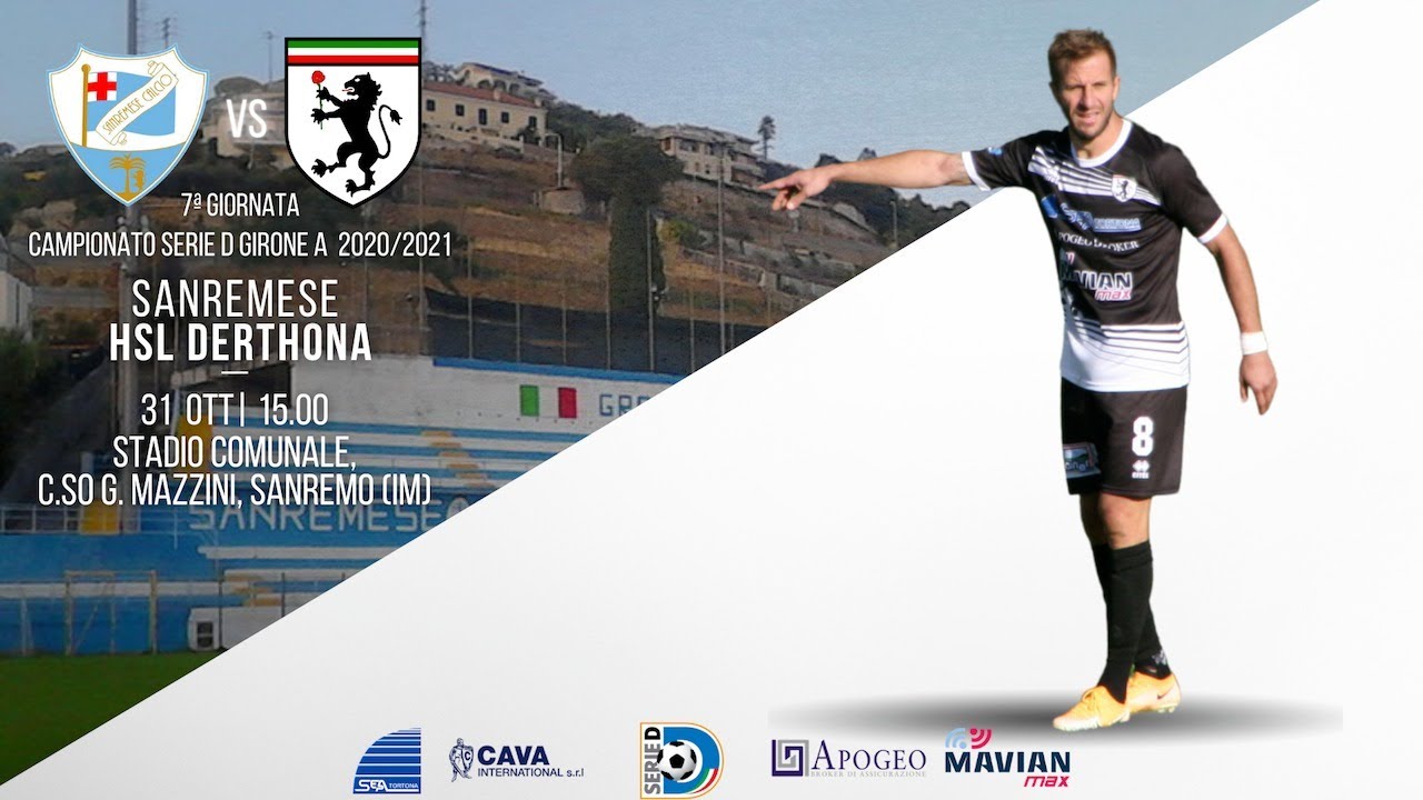🔴  LIVE Sanremese - HSL Derthona