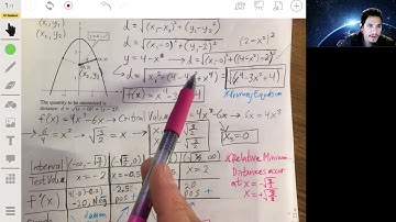 Optimization Problems: Finding Minimum Distance | AP Calculus AB/BC Lesson 3.7.2