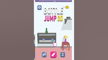 Bottle Jump 3D - GAMEPLAY - ANDROID IOS GAMING. #Shorts