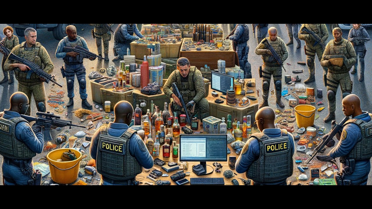 Operation Shanela Nets 948 Suspects in North West Province Crackdown ...