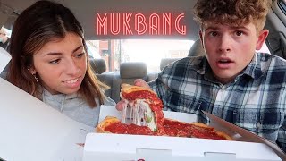 CHICAGO DEEP DISH PIZZA · MUKBANG