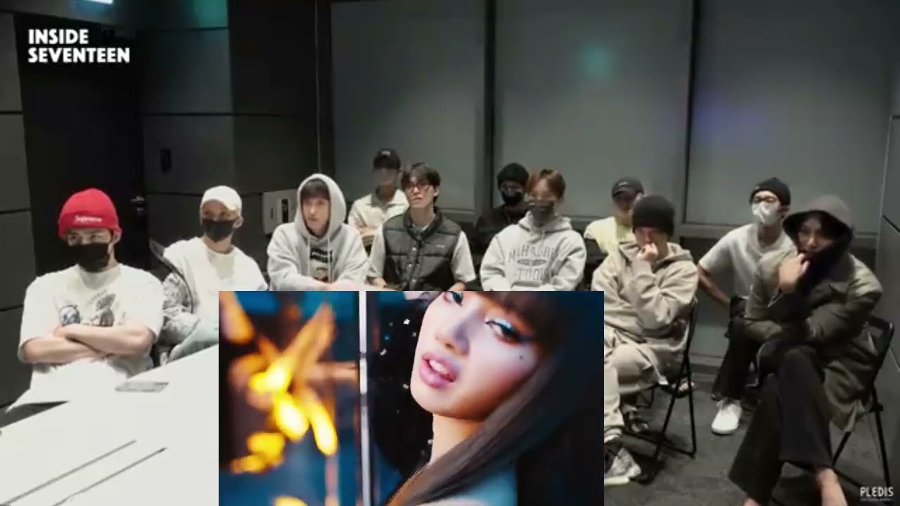 seventeen reagindo a Lisa (lalisa)