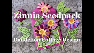 How To Make A Zinnia Seed Pack