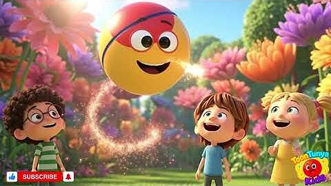"ToonTunya Ball | Marathi Nursery Rhymes | Funny Jungle Cartoon” ToonTunya Ball #marathikidssong