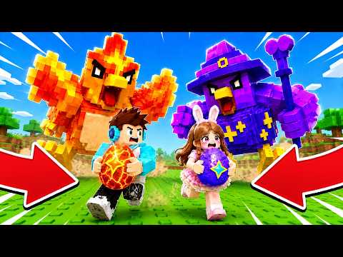 STEALING ELEMENTAL CHICKEN EGGS FOR A COCKFIGHT🐔🌋🌌