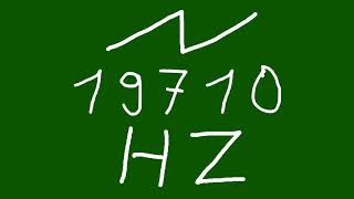 19710 hz saw