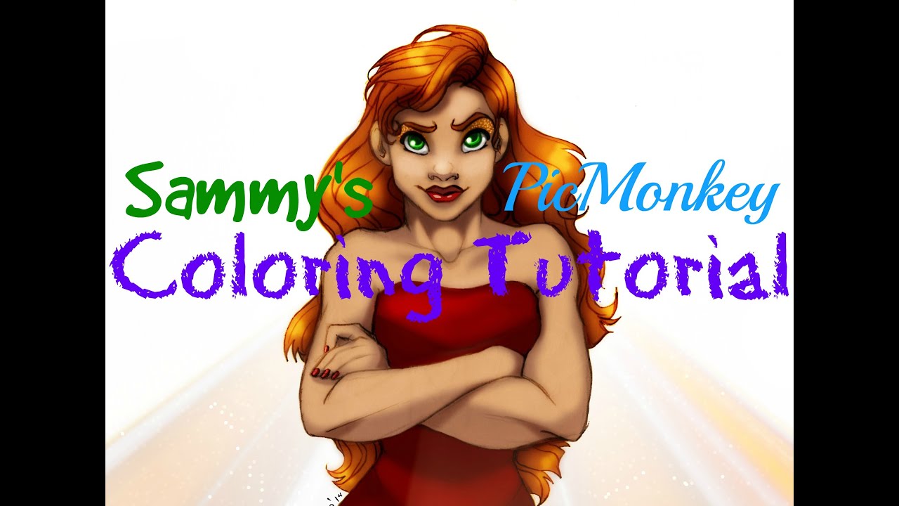 PicMonkey Tutorial  -  How To Color Your Art Like Photoshop