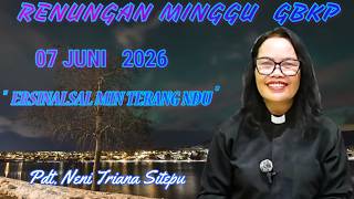 Gbkp Sunday Devotional June 07 2026