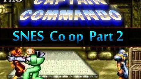 Captain Commando SNES Co op Pt 2