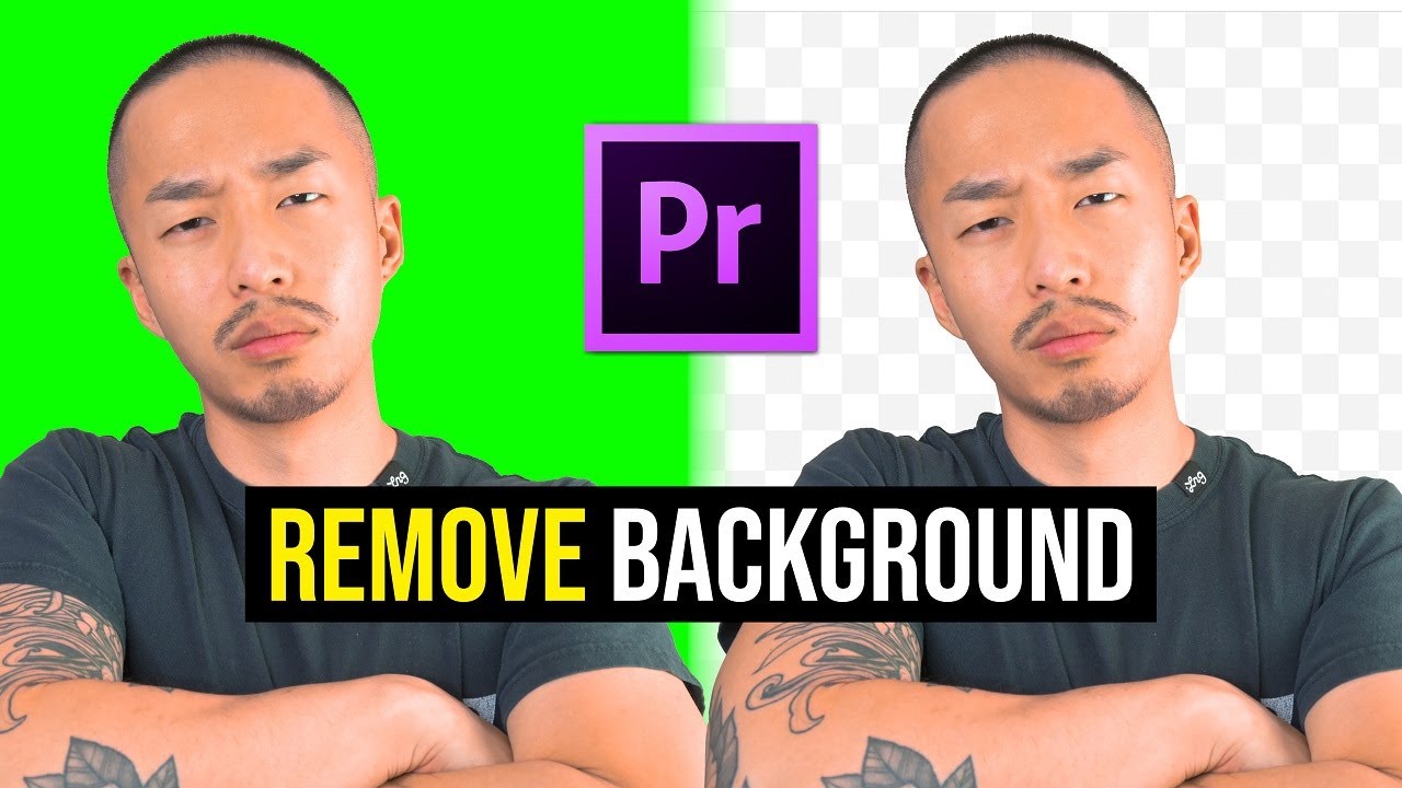 How to REMOVE the background from video without green screen ...