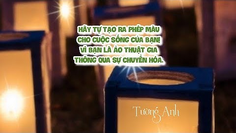BẠN LÀ ẢO THUẬT GIA - HÃY TỰ TẠO RA PHÉP MÀU 🪄🎩 CHO CUỘC SỐNG CỦA BẠN THÔNG QUA SỰ CHUYỂN HÓA ✨