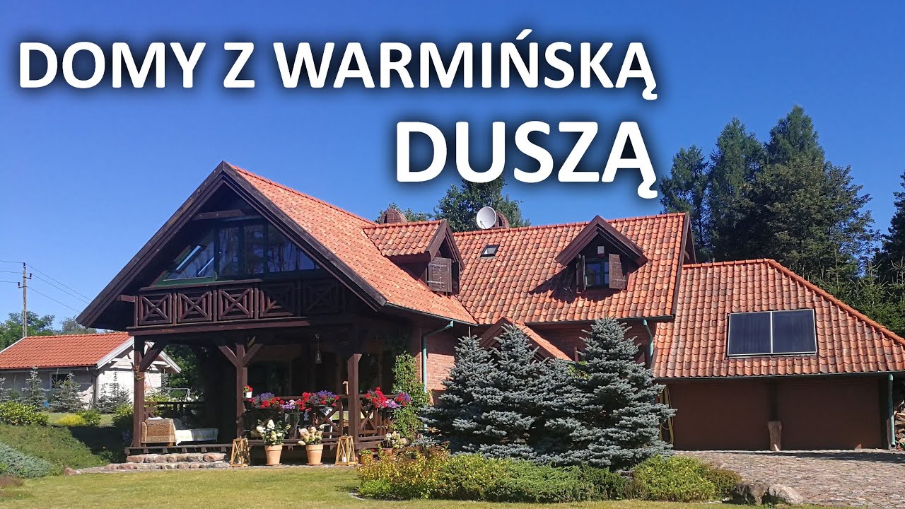 Domy z warmińską i mazurską duszą projektu Tomasza Lelli.