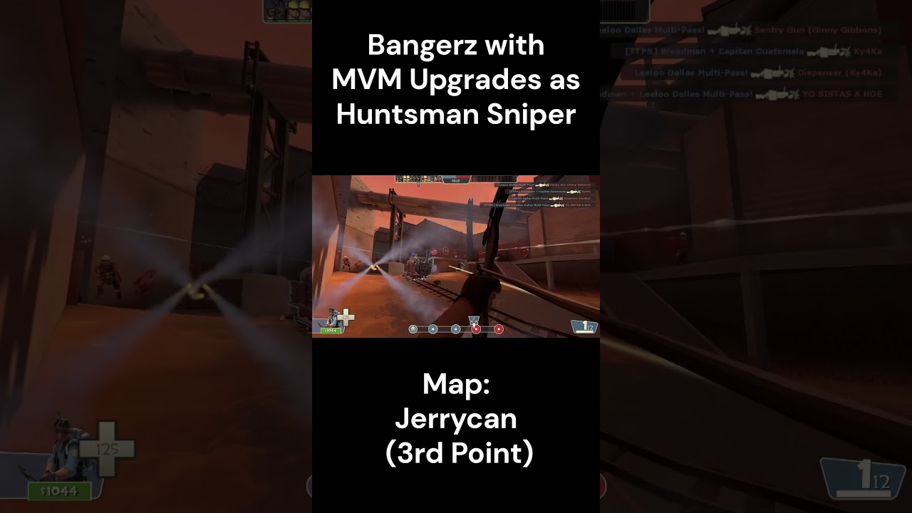 TF2 Engineer Fortress: Bangerz with MVM Upgrades - Jerrycan (Payload) 3rd Point Clip