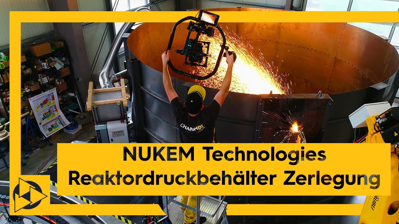 Nukem Rack NUKEM Technologies Behind the Scenes - Reaktordruckbehälter| Chainshot ...