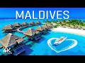 [4K] Maldives 🇲🇻 Turquoise Lagoon | Overwater Villas &amp; Billionaire Paradise ✨
