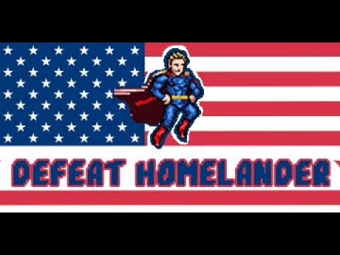 if Homelander was a Boss in an 8-bit game - YouTube