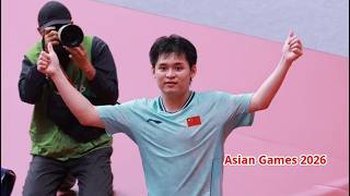 Why Lin Shidong Defeated Sora Matsushima at Asian Games 2026 screenshot 3