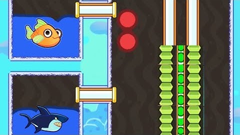 save the fish / pull the pin max level iOS and android games save fish pull the pin / mobile game