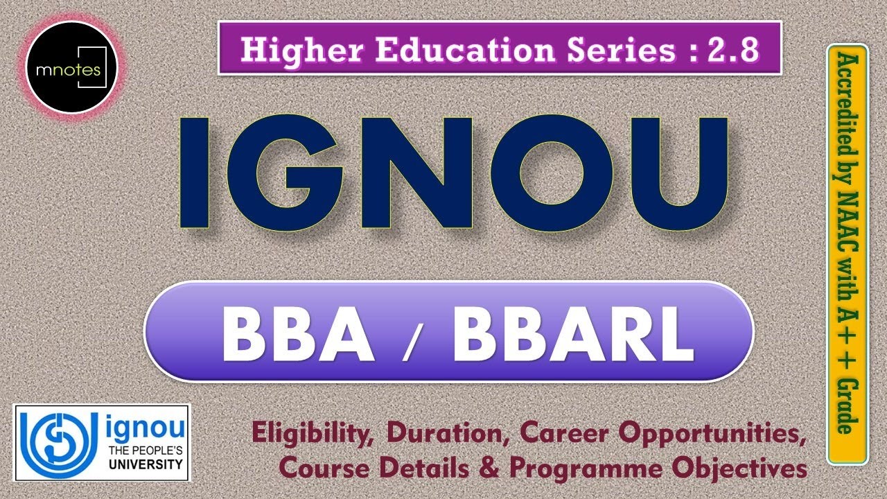 IGNOU | BBA | IGNOU in Malayalam | IGNOU BBA