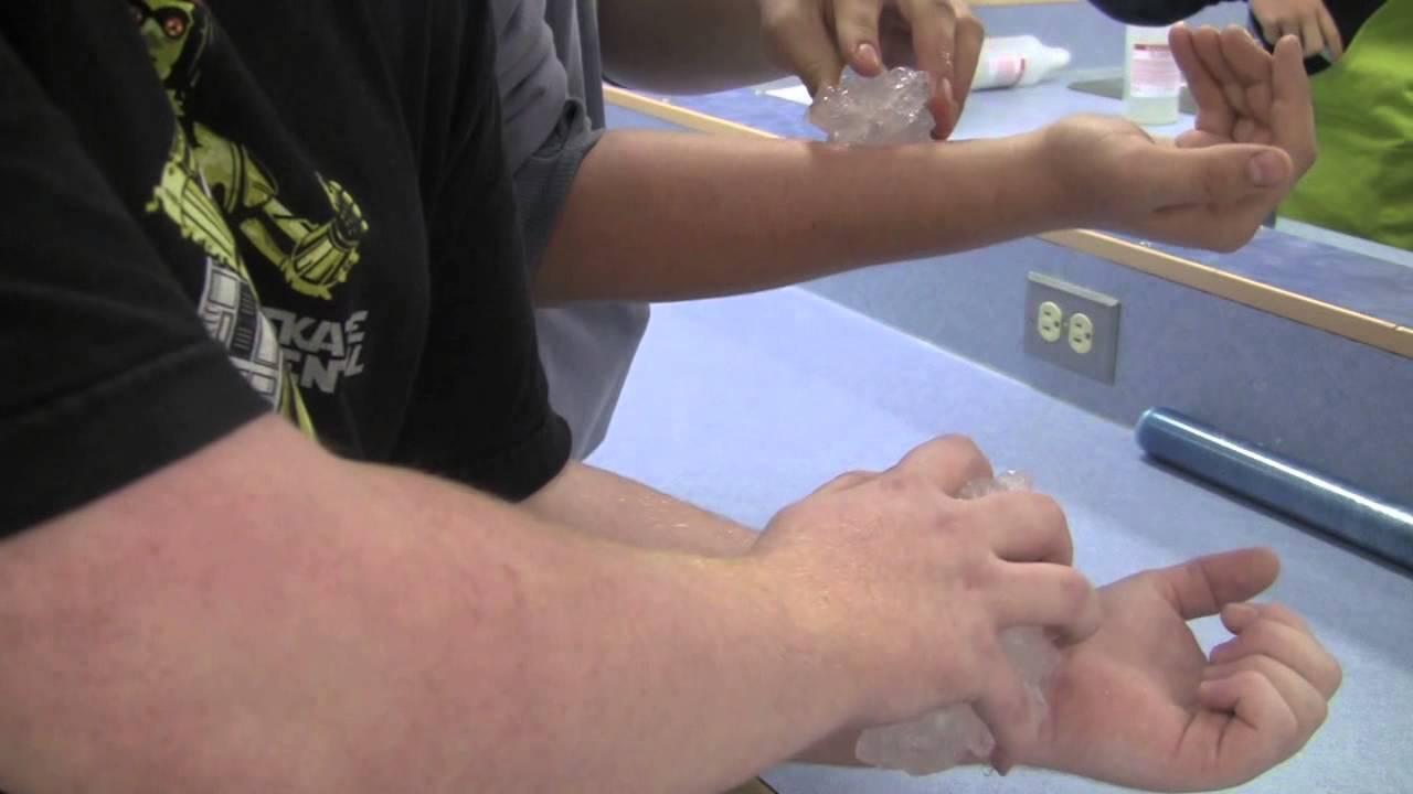 Salt and ice challenge YouTube