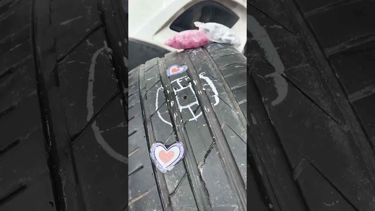 Tire repair miracle! Drive even with a tire full of holes. Say goodbye to spare...