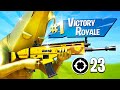 FULL GOLD PEELY UNLOCKED!! Winning in Solos! (Fortnite Battle Royale)