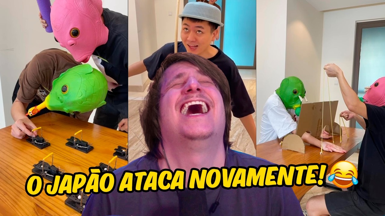 Eles voltaram...mais MALUCOS! Entretenimento do Japão ta MUITO INCRIVEL !