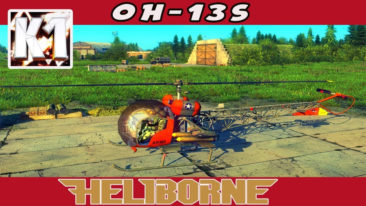 Heliborne.  Обзор американского легкого вертолета OH-13S.  Серии Bell 47