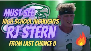 RJ Stern from Last Chance U Football Highlights | High School Football Highlights #LastChanceU #LC