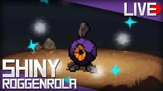 LIVE! Shiny Roggenrola after 12,478 Encounter in Pokémon White 2! [Badge Quest #3]