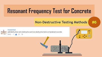 Resonant Frequency Test for Concrete || Non-Destructive Testing Methods (NDT) #6