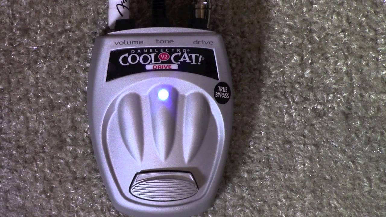 ギター danelectro COOL CAT! DRIVE Cool Cat Drive - YouTube