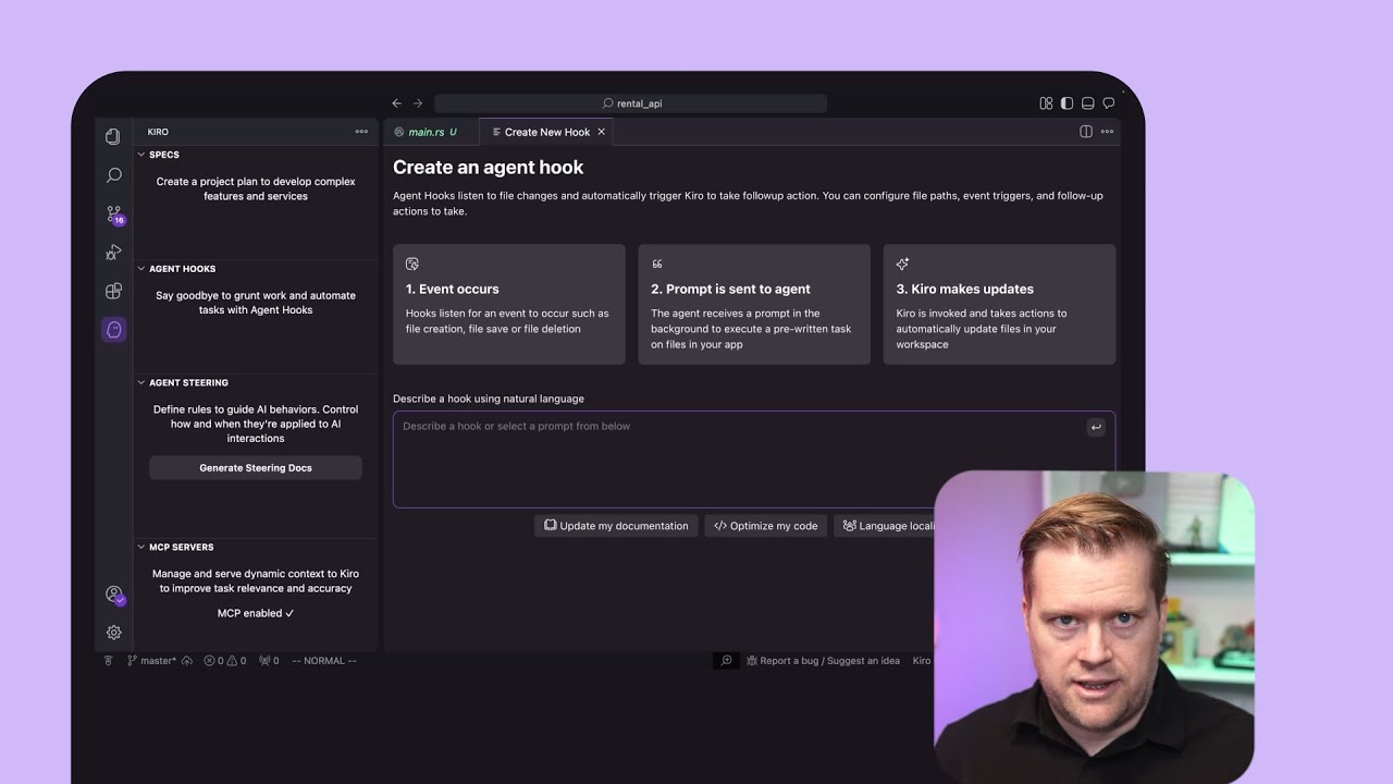 🚀 Представляем Kiro Agent Hooks: будущее интеллектуальных IDE.