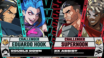 EduardoHook (JInx/Yasuo) vs Supernoon (Darius/Ekko) - 2XKO