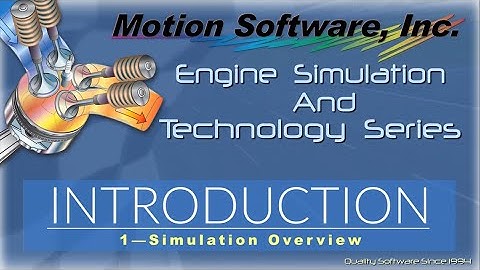 1_Engine Dyno Simulation Overview