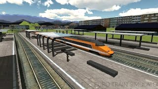 Euro Train Simulator Android Gameplay HD #shorts screenshot 2