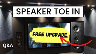 Why Toe In MAINS and Do IN Walls NEED Toe in? Home Theater Setup. Home Theater Gurus.