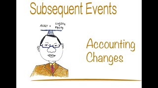 Chapter 3 subsequent events and accounting changes