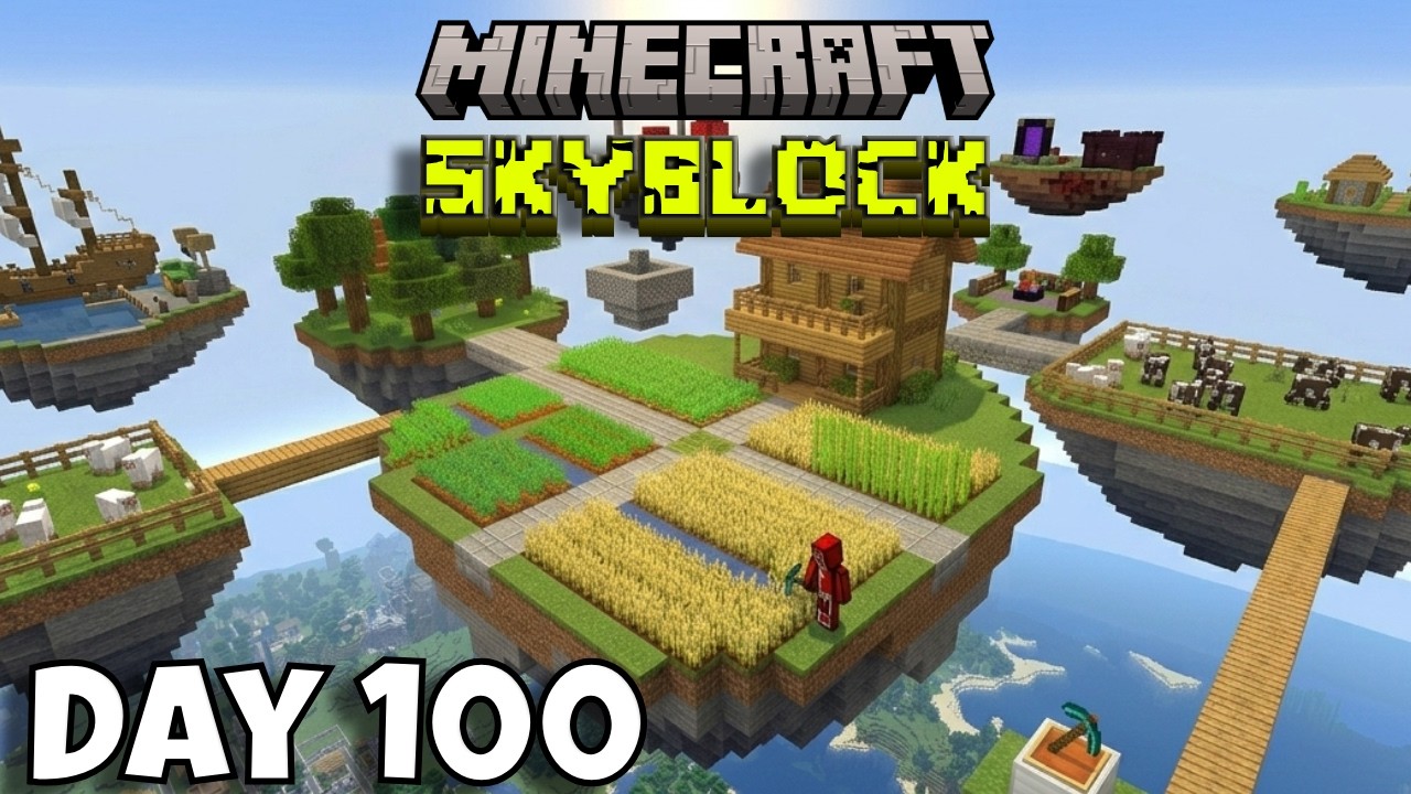 This Minecraft Skyblock Server Is AMAZING - YouTube