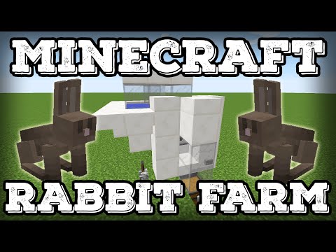 Minecraft fully AFKable rabbit's foot farm | Doovi