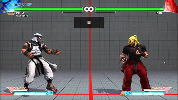 SF5 Training mode  I must be missing something