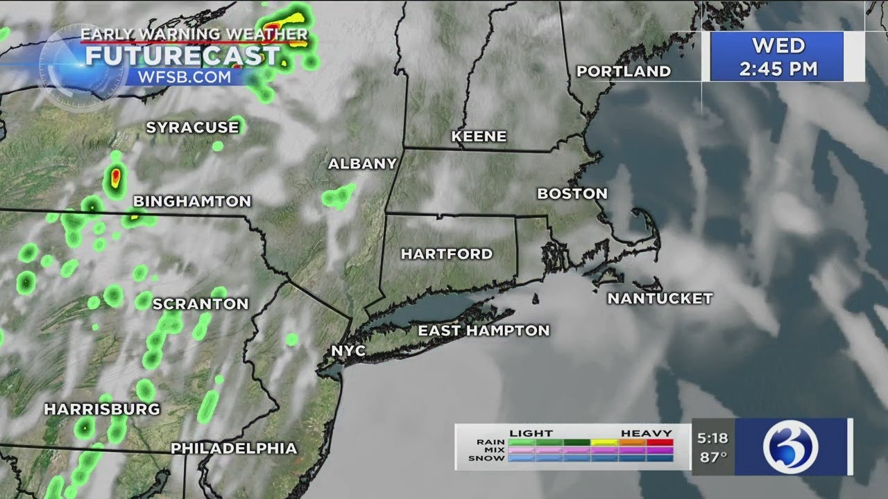 FORECAST: One more day of dry weather before storms - YouTube