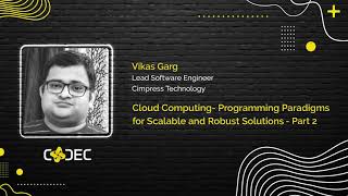 Cloud computing- Programming paradigms for scalable and robust solutions (Part-2)