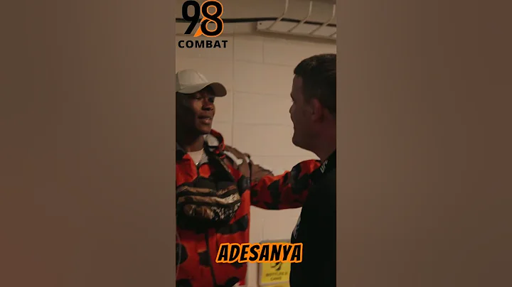 UFC referee apologized to Israel adesanya #israeladesanya #marcgoddard #ufc #mma