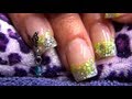 ☆★ Acrylic nails - Enchanted Forest ☆★