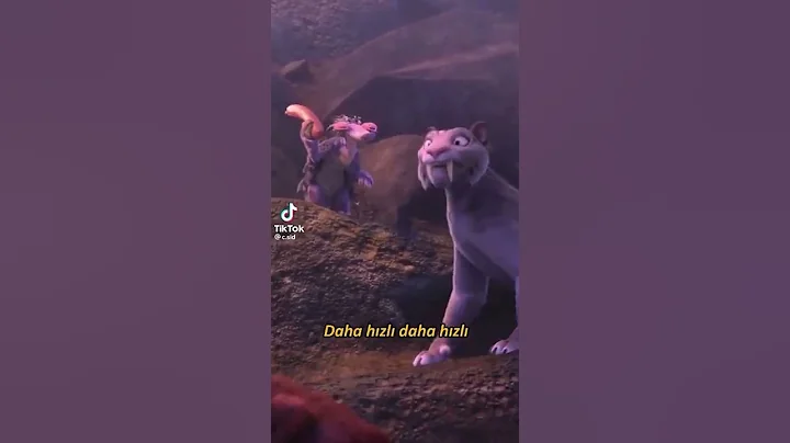 Nine koş😂 #buzdevri #iceage #keşfet #sid